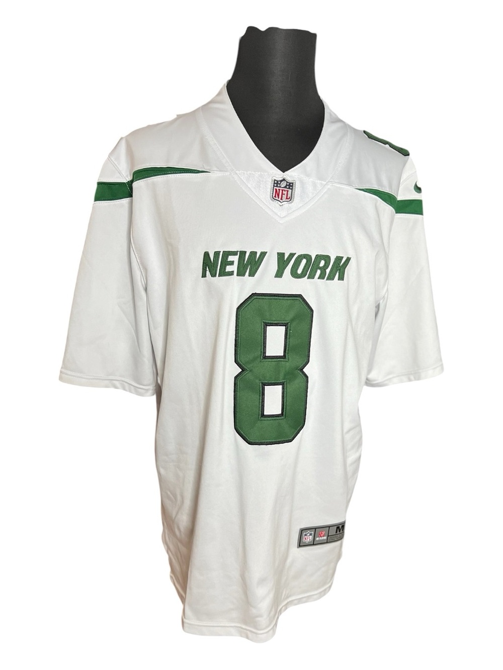 NIKE Vapor F.U.S.E. New York Jets Ltd Aaron Rodgers #8 Stitched Jersey 
Mens M